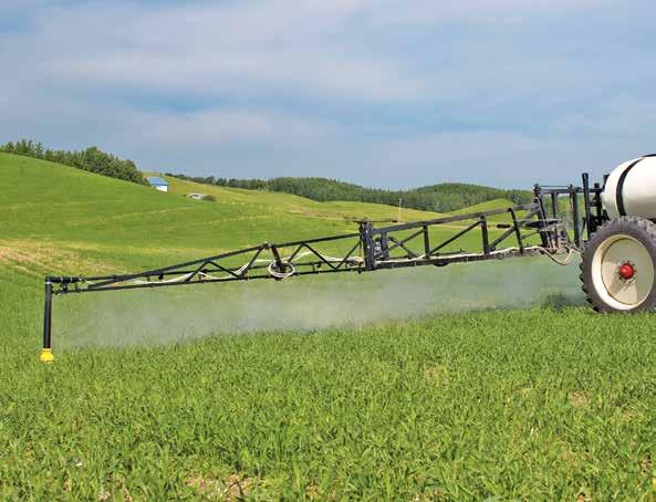 UTILITY SPRAYER UTILITY SPRAYER PRODUCT OVERVIEW Small acreage and rolling hills 1000 U.S. gallons 60 ft.