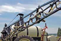 Farm King Utility Sprayers are available with 60' booms.