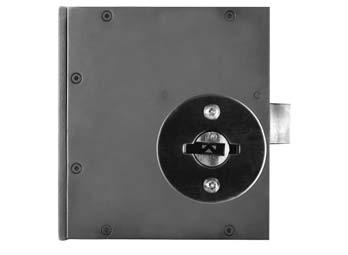 SIZE: Varies with application HM Mounting for Hollow Metal Doors WEIGHT: Varies with application HM - MOUNTING FOR HOLLOW METAL DOORS: 7 gauge steel plate is