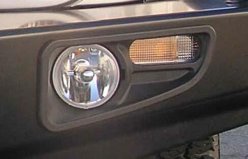 Note: Optional fog lamps can be installed at this point as per fitting instruction no. 3783315 supplied with fog lamp kit no. 8101. 7.