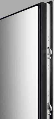 THERMOCARBON Premium down to the last detail Concealed hinges The hinges of the ThermoCarbon entrance door are concealed between the door