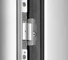 Stainless steel interior lever The elegant Caro stainless steel interior lever is standard for ThermoCarbon entrance doors.