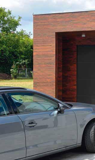 THERMOSAFE Only from Hörmann Entrance door and garage door perfectly match each other The large matching Hörmann programme provides