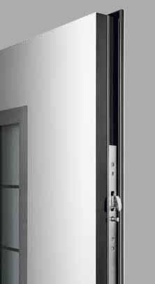Optional concealed hinges (not shown) Concealed hinges make for an elegant door appearance on the interior.