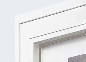 particularly elegant with concealed hinges, which come as standard for ThermoCarbon and are