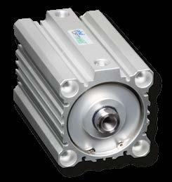 OCQ The Price Alternative Pneumatic Compact Cylinders BENEFITS Standard shock pads reduce end of travel impact 1 bore sizes available in