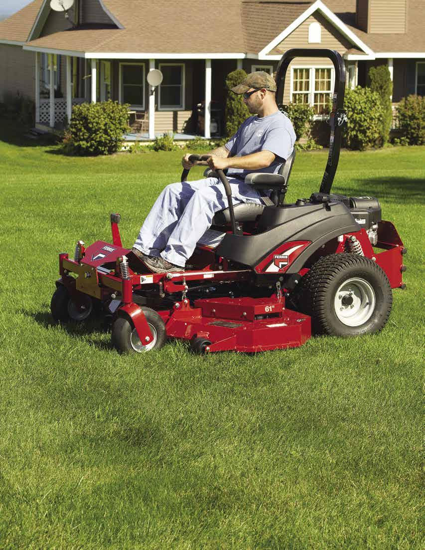 You ll mow more lawn in less time. ENGINE FEATURES NEW!