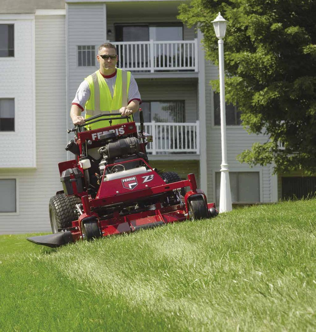 Take on any task with a mower that helps you work longer, thanks to advanced engine and suspension technology.