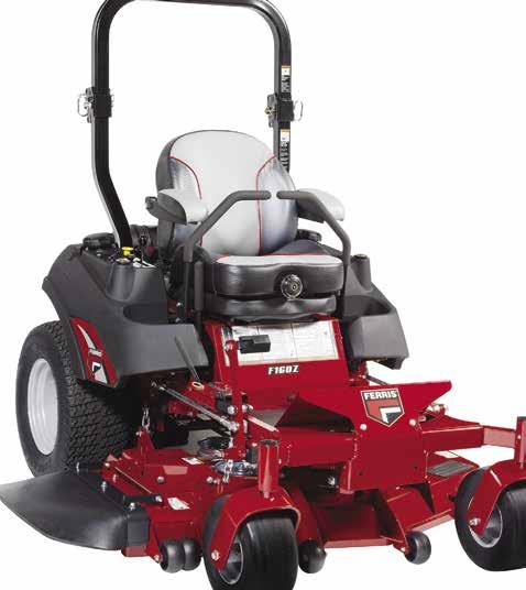 floor pan provides easy access ACCESSORIES Collection systems, mulch kit, trailer hitch kit, LED light kit, service jack, professional stripe kit Vanguard 810 EFI Engines deliver more grass cutting