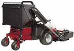 flat-free caster tires, professional stripe kit, 60" broom, 60" snow blower, snow cab Quick-release latches allow for easy access to