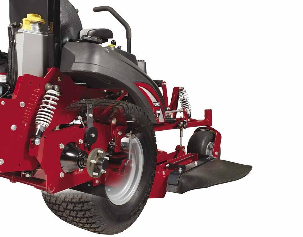 Benefits of Patented Suspension Technology Suspension Technology Whether you are a professional landscaper or weekend warrior, Ferris Mowers with patented suspension technology will give you a