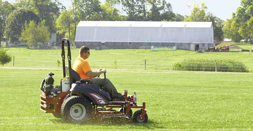 Superb Mowing Machine "I bought the mower two months ago and are mowing commercial properties, some of considerable size... 4 acres or more.