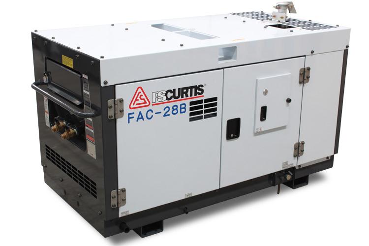 FAC Series Box Type Compressors FS-Curtis box type, portable diesel air compressors are designed for mounting in confined spaces such as on service trucks.