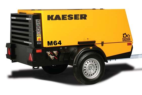 M64 Heavy-duty 4-cylinder Kubota diesel engine complies with Tier 4 emissions standards Large fuel tank for extended operation Convenient tool box for storage Exclusive anti-frost valve maintains