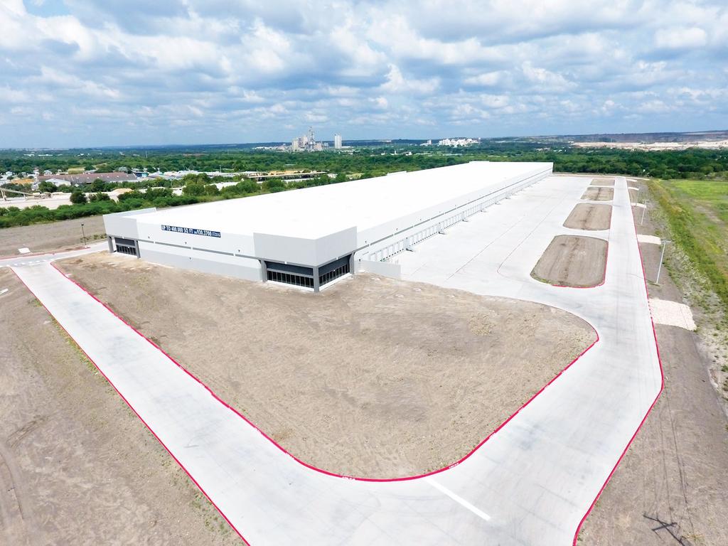 75,000-397,600 Sf available for lease new class a warehouse / distribution facility LOCATED IN THE HEART OF THE SAN ANTONIO / austin CORRIDOR ON IH-.