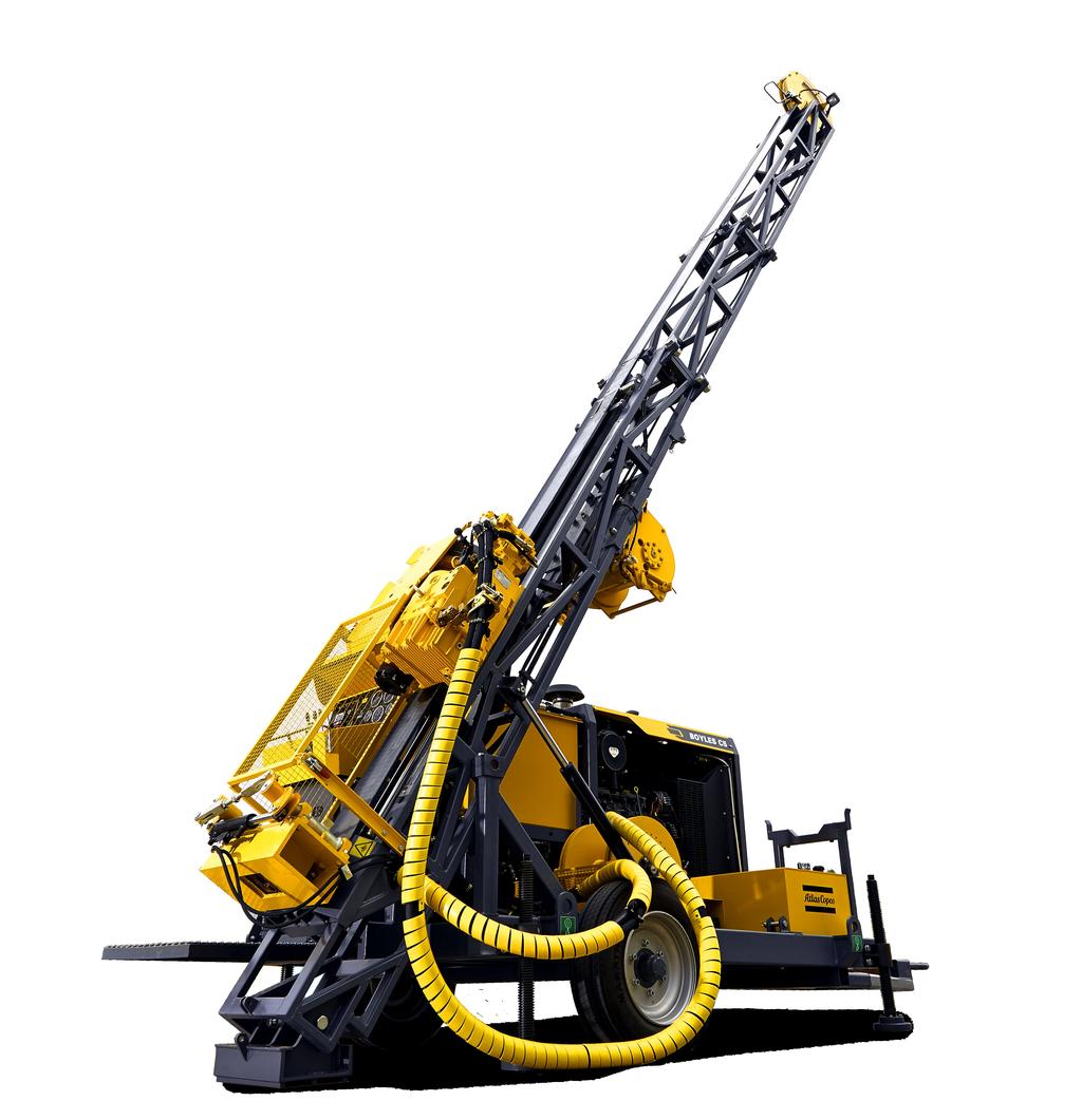 Power and flexibility a compact design The /C5C surface core exploration drillg rig is compact, yet powerful. Its compact design makes it easy to position and tranport, even by helicopter.