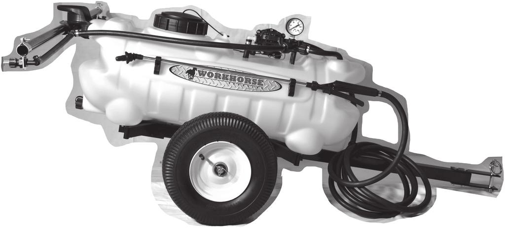 WORKHORSE S P R A Y E R S Assembly / Operation Instructions / Parts GALLON TRAILER SPRAYER by, a Division of Green Leaf, Inc MODELS #LGSTS & LGDTS GALLON TRAILER SPRAYER Compact Trailer and Tank