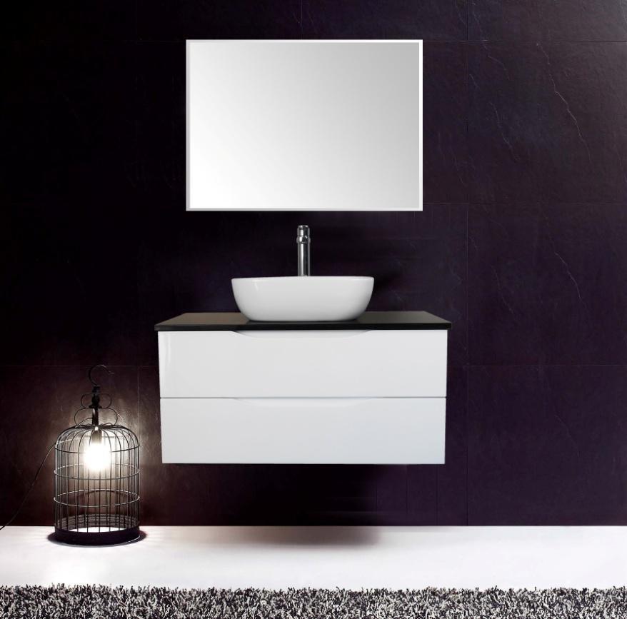 Choice of Glass, Ceramic or solid surface basins Infinity solid