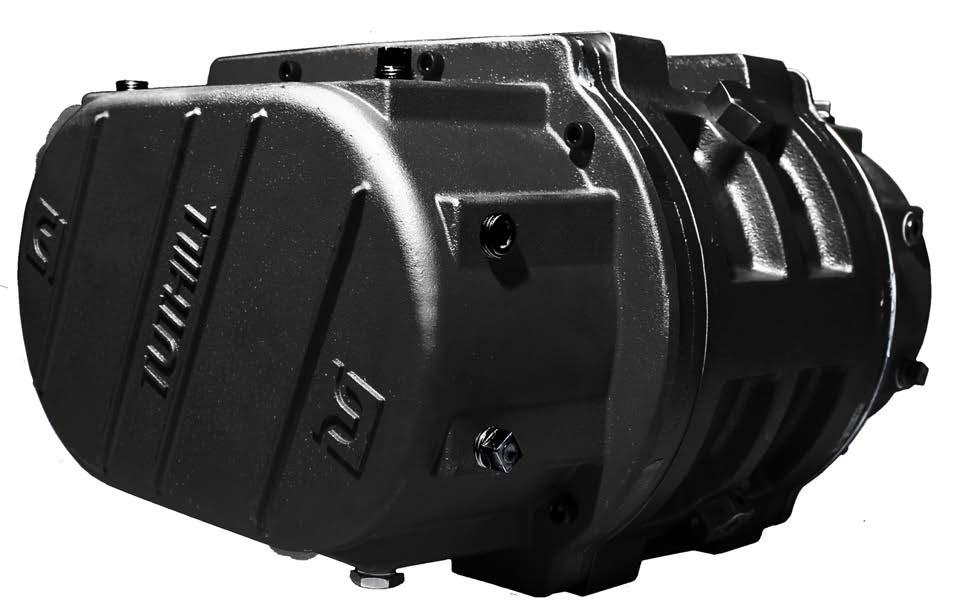 New Tuthill T and T transport blower features: More oil capacity Higher efficiency than similar lobe blowers Heavy duty bearings Significantly reduced