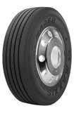 STEER MA268 Premium Steer tyre for Long Haul and Highway applications Ribbed pattern design - Ensures outstanding stability and increased control in both wet and dry conditions.