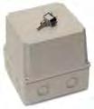 ELECTRICAL COMPONENTS Enclosure Box for Magnetic Motor Starter Sets Fuses Full range of fuses Protect your equipment NEMA 65 non-metallic enclosure dimensions: 4-1/3" W, 4" D x 6" H 8