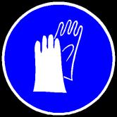 2.1.2 Pictograms Possible pictograms in the safety precautions: Warning of a hazardous area Do not switch Use protective gloves Use