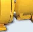 Extensive interchangeability of components 1. Pump casing 2. Inner magnetic core/ impeller unit 3. Outer magnetic core 4.