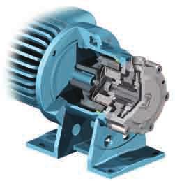 HTS series Magnetic drive regenerative turbine pumps Close-coupled single-stage pumps complying with the ATEX Directive, category II2G.