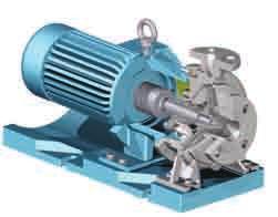 UCS-B series Centrifugal pumps with mechanical seal Close-coupled single-stage process pumps complying with the ATEX