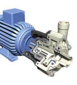 Magnetic drive centrifugal pumps STN4/6/10 series Close-coupled single-stage pumps designed