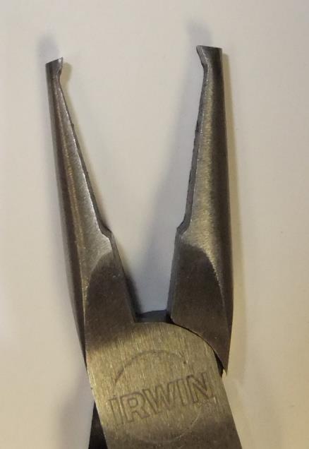 Transverse End Cutter Pliers = Great Connector Pullers The tool we will use as a connector puller is a transverse end cutter pliers,
