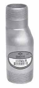 J.. SMITH PRODUCTS Carbon Steel Swage Nipples Eccentric Swage Nipples Pipe PI or O.D. Reduced to Length Standard Weight XS/XH Weight XXS/XXH & Sch.