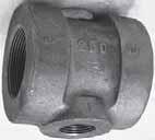 CST IRON Cast Iron Threaded Fittings Class 250 (Extra Heavy) FIGURE 425 Tee lack NPS DN in mm in mm lbs kg /4 8 5 /8 6 5 /6 24 0.47 0.2 /8 0 /6 7 /6 27 0.70 0.2 Cast Iron /2 5 /4 9 /4 2.20 0.