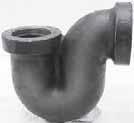 07 Forged Steel Fittings & Unions FIGURE 752 P-Trap Inlet C Clean Water C Out Seal lack Galv. NPS DN in mm in mm in mm in mm in mm lbs kg lbs kg /2 40 2 /8 54 2 /4 57 7 /8 22 25 2 5 4.69 2.