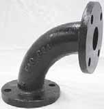 CST IRON Cast Iron Flanged Fittings Class 25 (Standard) FIGURE 80 90 Reducing Flanged Elbow lack NPS DN NPS DN in mm lbs kg 2 /2 65 2 50 5 27 8.00 8.6 80 2 50 9.00 8.62 5 /2 40 2 /2 65 22.00 9.