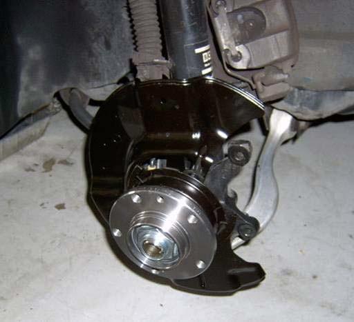 E31 Repair Procedure 31-21 Replace Front Wheel Hub/Bearing Assembly Disclaimer This repair procedure is provided as is and is not authoritative with respect to any BMW