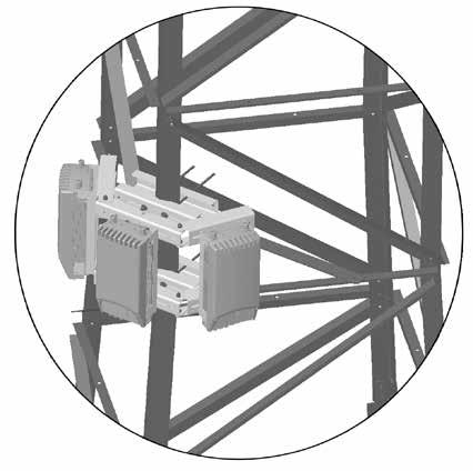 Remote Radio Head Tower Mounts Universal RRU Mount Application: Design: Feature: Lattice towers Mounting for RRU's to tower legs or universal pipe mounts Mounts up to three RRU's Mounts to: Fits
