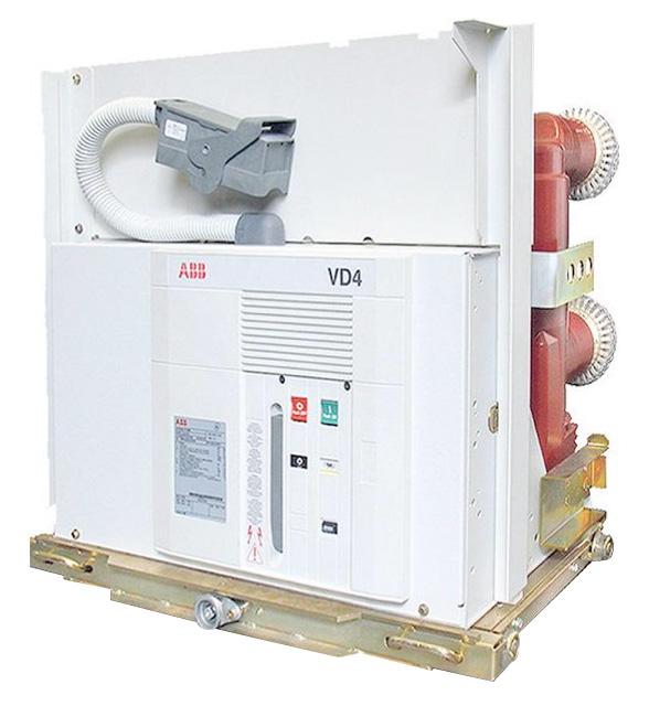 EQUIPMENT AND COMPONENTS Circuit breakers VD4 VACUUM CIRCUIT BREAKER The withdrawable VD4 circuit breaker uses vacuum as the insulating medium for long electrical life for the circuit breaker by also
