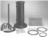 O 280358 280359 Extension Kit Extension Kit consists of: (1) Stem (1) Barrel (1) Stainles steel extension stem coupling (1) Extension flange (1) Bonnet/Upper barrel O-ring (1) Bonnet gasket (1)