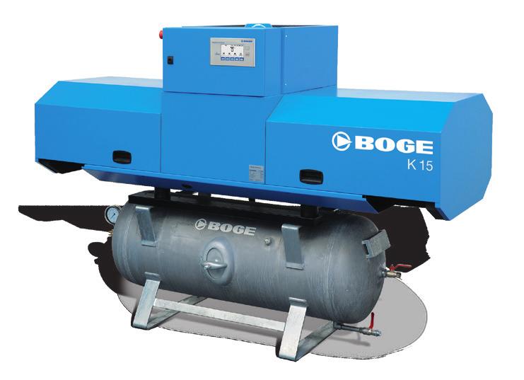 an existing network or from a low pressure compressor and compresses it oilfree to the required higher final pressure. high pressure compressed air receiver, galvanised, 250 l max.