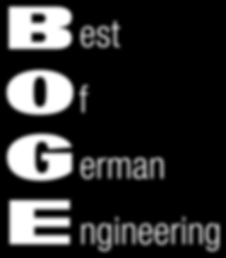 com In more than 120 countries worldwide customers from mechanical engineering, industry and trade trust the BOGE know-how in planning, development and production of high quality compressed air