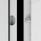 RC 2 Break-in-resistant RC 2 (tested at hinge and opposite hinge side) Fire-rated security door WAT 40 Door leaf Sheet thickness Rebate type