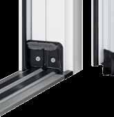 Adjustable hinges The door can be adjusted optimally using the threeway adjustable hinges and falls