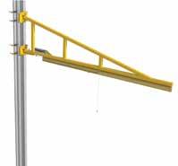 Additional Counterweight jib Options: Winch Rescue Kit Jack Mounts For Leveling Low Profile Kit Counterweight Jib SYSTEMS Periscoping rotation handles included for turning system into working