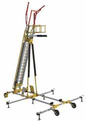 Freestanding Ladder System Each Freestanding Ladder System combines easy access to elevated work areas with 100% fall protection for up to two users from the ground