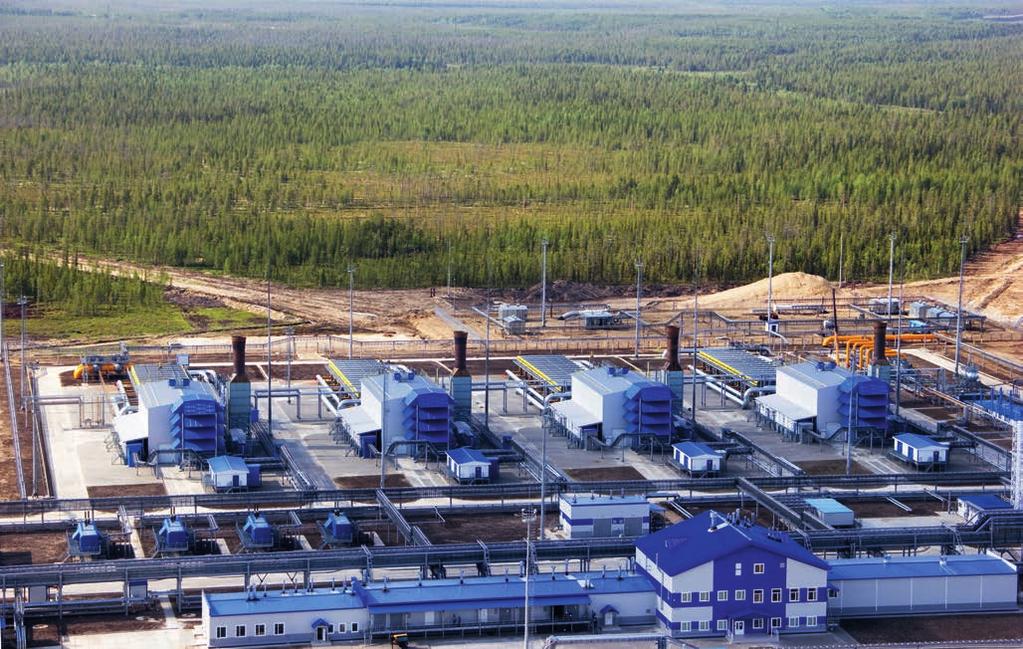 Reference List of GPA-32 Ladoga based on MS5002E GTU Delivery sites Compressor stations of gas trunk lines Bovanenkovo-Ukhta, South Stream and other reconstruction and new construction projects of