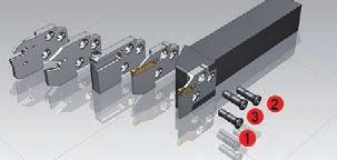 C229 Torque moments MSS module clamping screws MSS tool shanks Note the order in which screws must be clamped! C11 Torque moments MSS tool shanks Screw Torx Nm in.lbs MSS-E12.
