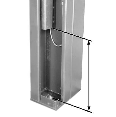 Remove the side column covers. 3. Turn off power to the door. The disconnect must be in the OFF position and properly locked and tagged before performing the following procedure.
