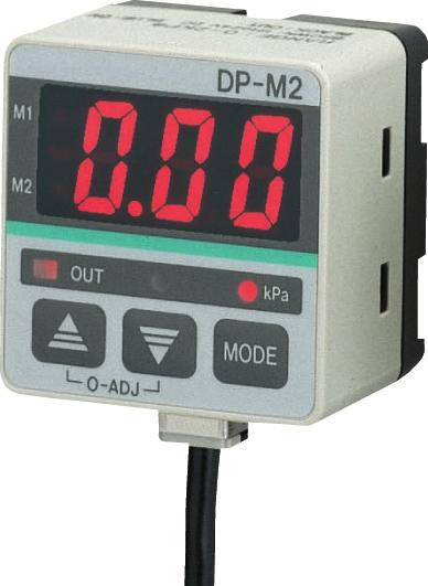 M1 M2 OUT -ADJ mmh kpa 2 O MODE Micro-differential Pressure High-precision Digital Pressure Sensor SERIES 752 ORDER GUIDE Type Appearance Rated pressure range Model No.
