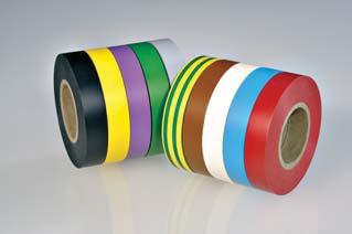 HellermannTyton offers a wide range of PVC and rubber tapes for sealing, insulation and bundling of cable and conduits.